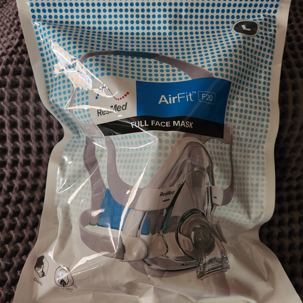 X 3 ResMed AirFit F20 Full Face Mask